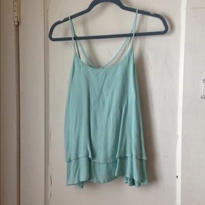 Light green tank top
